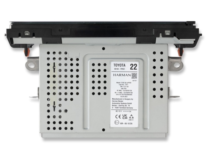 Toyota Yaris Cross radio repair